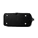 Fashion Road Womens Pu Leather Handbag Lady's Line Tote Bags Black