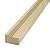 FLEXTRIM #180 Flexible Brick Molding: 1.25" Thick x 2" Wide x 12' feet Long - for Gentle Arches, Curved Walls and Straight Runs (NOT for Half-Round Shaped Arches)