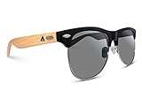 Treehut Wooden Bamboo Sunglasses Half Rim Wood Sunglasses
