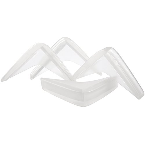 Self-Stick Furniture Corner Guard (4 piece) - Clear