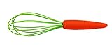 Carrot Whisk, McDoo! Carrot Shaped Egg Whisk Cream Blender Kitchen Utensil