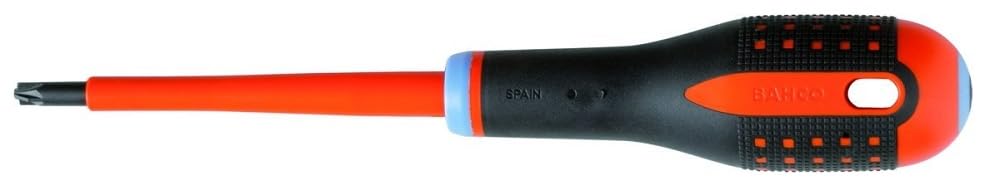 Bahco Insulated Ergo® Screwdriver, Slotted & Pozidriv, 5mm, 3-Component Handle
