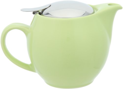 ZEROJAPAN 15oz Round Teapot with SLS Lid and Infuser (Kiwifruit)