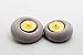 Waxations Citronella Summer Yellow 50 Pack Indoor/Outdoor Tealight Candles USA MADE