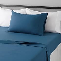 AmazonBasics Microfiber Sheet Set - Twin XL, Dark
