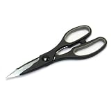 Chef Craft Kitchen Sears Stainless Steel | Black, 9-Inches | 1-Pack