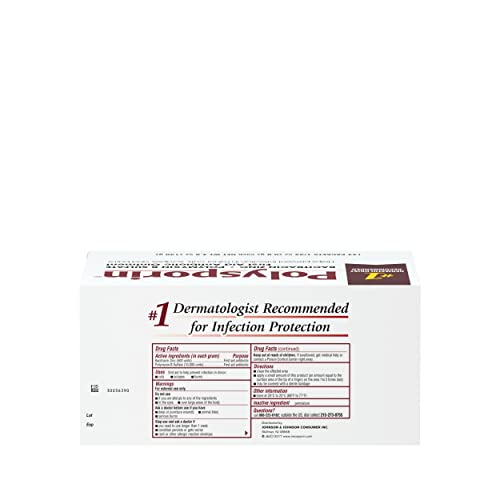Polysporin First Aid Topical Antibiotic Ointment with Bacitracin Zinc