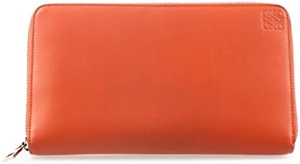 Amazon ロエベ 長財布 オレンジ レザー レディース ラウンドファスナー Loewe ロエベ 財布