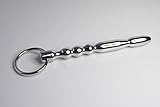 Hot Sale Penis Ring Stainless Steel-urethral Stimulation, Masturbation Big Penis Plug with Glans Ring-100% Stainless Steel
