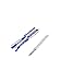 Disposable Scalpels No.11 with Plastic Handle, High Carbon Steel, Individually Foil Wrapped, Sterile, Box of 10