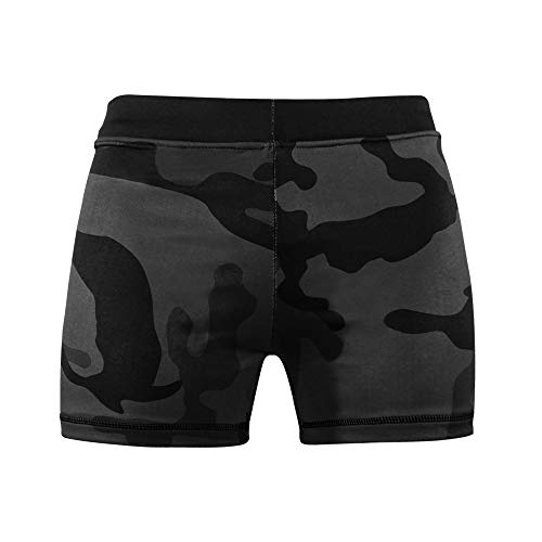 Bad Boy Delta Force Polyester Competition MMA Mixed Martial Arts Vale Tudo Shorts (Grey - X-Large)