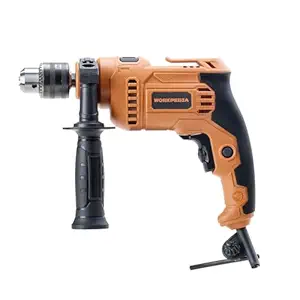 WORKPEDIA Electric Impact Cord Drill, 550W, 220-230V, Compact, Powerful, Chuck 13mm, 3000 RPM, 48000 BPM, Forward/Reverse for Wood & Metal, Work with Variable Speed Control
