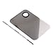 Goege Pro Stainless Steel Cosmetic Makeup Palette Spatula Tool (L5.9*W3.9 inch)