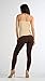 Premium Ultra Soft High Waist Leggings for Women - SL1 Brown - Small/Medium