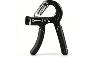 Grip Strength Trainer, Hand Grip Exerciser Strengthener with Adjustable Resistance 11-132 Lbs (5-60kg), Forearm Strengthener,