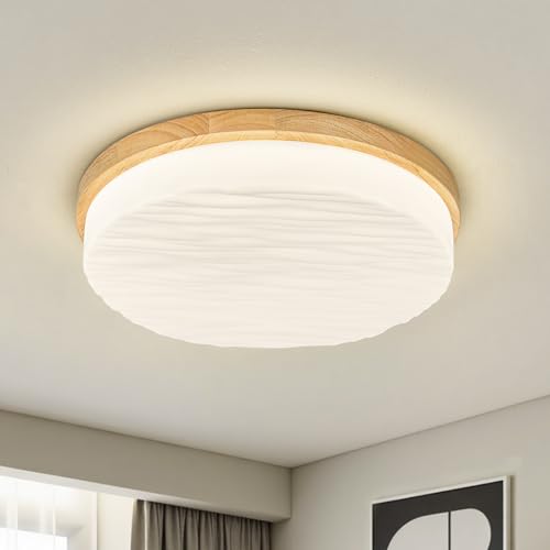 Starker Deal! Heute gibt es Vikaey LED Deckenleuchte Holz,... für 19,99€. Jetzt zuschlagen!