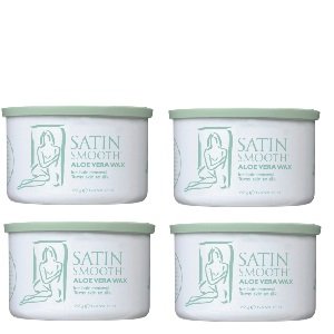 Satin Smooth Aloe Vera Wax 4 Pack