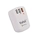 Edal USB Quick Charger 3.0 Plug 3-Port USB Wall Charger with US International Travel Adapter Series- 6.8A/42W for iPhone 7 7PLUS, iPad Air/Mini/Pro,samaung:S5,S6,NOTE5,NOTE7, HUAWEI P8,P9