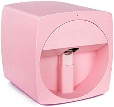 3D Nail Printers Portable Painting Machine Automatic Mobile Wireless Transfer Digital All-Intelligent Nail Printers,Pink