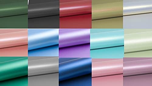 Mufira Pearlescent 300gsm Double Sided A4 Card 10 Pack Perfect for Art & Crafts & Card Making (Assorted Colours)