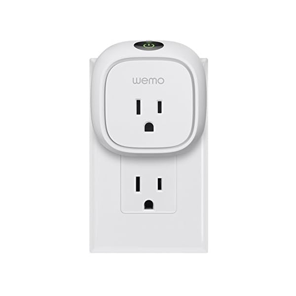 Wemo Switch, Wi-Fi Smart Plug, Control Lights and Appliances From Your Phone, Works with Amazon Alexa - Image 3