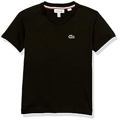 Lacoste boys V-neck Cotton T-shirt T