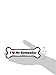 Imagine This Bone Car Magnet, I Love My Rottweiler, 2-Inch by 7-Inch