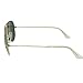 Ray-Ban Men's Aviator 3025 Sunglasses Gold Frame/Green G-15xlt Lens- 55mm