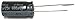 Set of 5, 105°C Electrolytic Capacitor 680uF 25V (680 mfd 25V) 20% Radial, 3/16" X 7/16" (4X11mm)