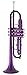 Kaizer TRP-1000PL Standard B Flat Bb Student Trumpet - Purple