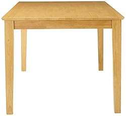 East West Furniture CAT-OAK-S Rectangular Dining