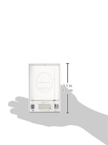 Weighmax HD200 All-in-One Digital Pocket Scale Deluxe Set, 200 x 0.01g, Stainless Steel