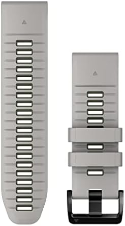 Amazon.com: Garmin QuickFit 22 mm Watch Band - Fog Gray/Ember