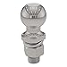 CURT 40053 Stainless Steel Trailer Hitch Ball, 6,000 lbs., 2-Inch Diameter Tow Ball with 1-Inch x 2-1/8-Inch Shank primary