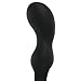 Doc Johnson Mood - Naughty 2 - Silicone Anal Plug - Extra Large - 6.0 in. Long and 1.5 in. Wide - Tapered Base for Comfort Between The Cheeks - Extra Large - Black