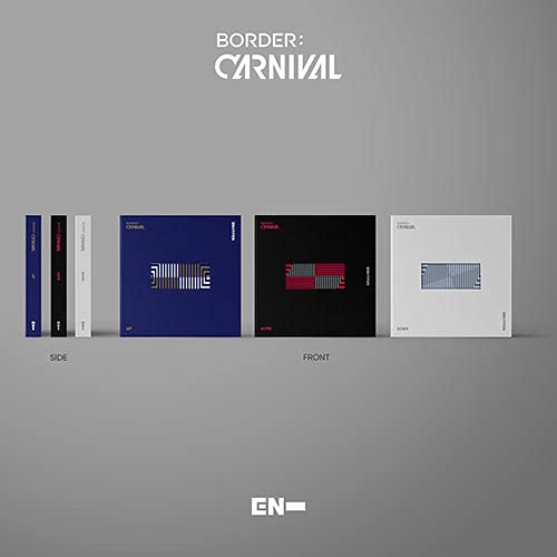 KAKAO M ENHYPEN - BORDER : CARNIVAL (2nd Mini Album) Album+Extra Photocards Set (Random ver.)