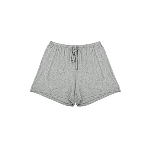 Yaluntalun Women’s Casual Short Pants Home Stretch Shorts and Comfortable Pajamas Shorts Grey