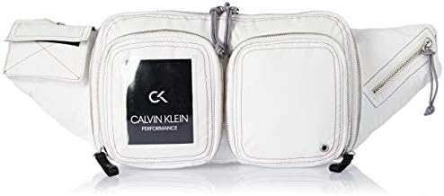 Calvin Klein Performance Polyester 28 cms Bright White Messenger Bag (PH0070K8700391)