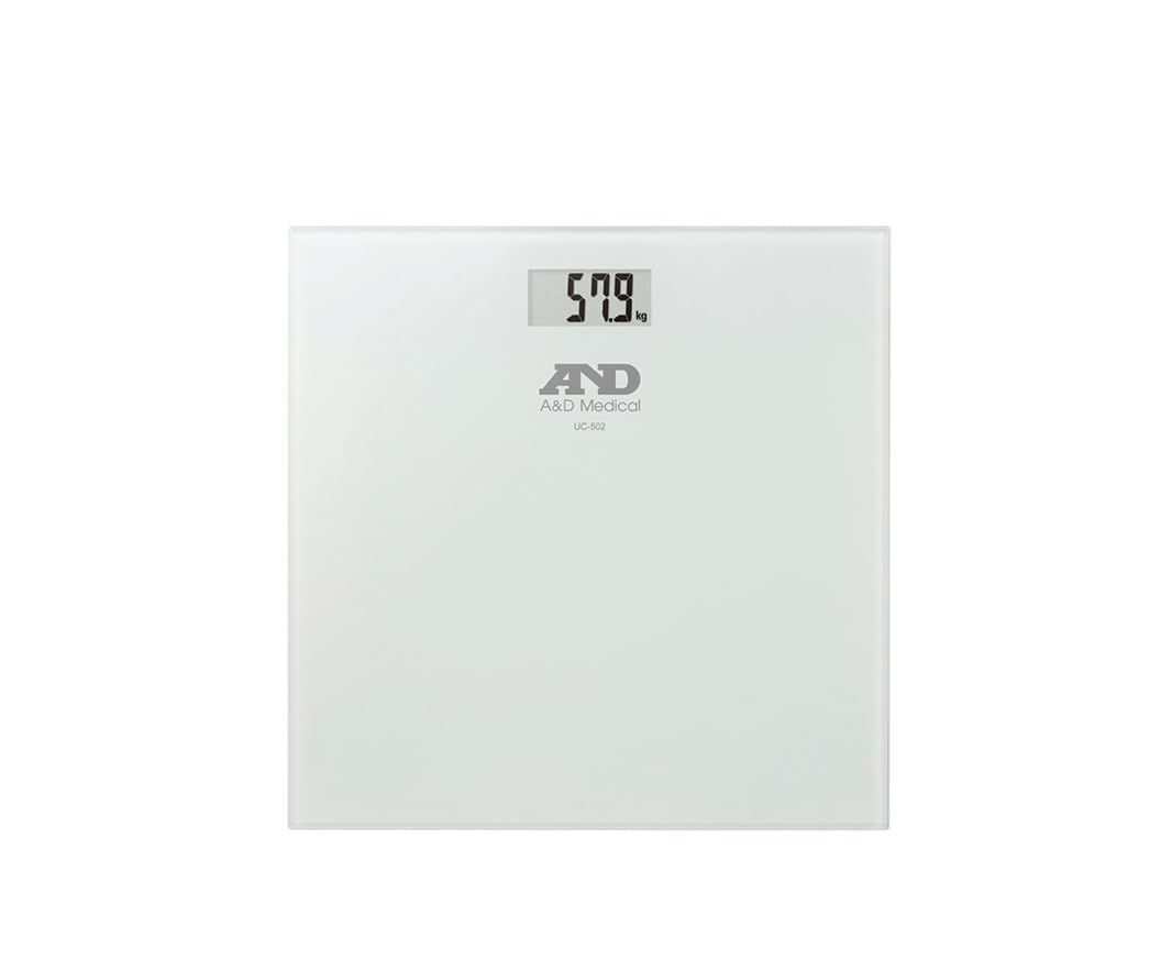 A&D Medical UC-502 Digital Bathroom Scale with 100g Accuracy - Maximum Capacity 180Kg