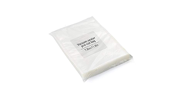 Paquete de 100 bolsas selladoras de alimentos de 7.8 x 11.8 ...