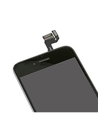 Ayake   Kit de herramientas de reparación y montaje completo de pantalla LCD para iPhone 6S digitalizador negro Ayake 4,7 pulgadas con cámara frontal frontal, altavoz de auriculares.
