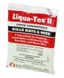 Liqua-Tox II Liquid Rodenticide-25 pouches BELL-102025