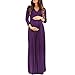 Women's Wrapped Ruched Maternity Dress