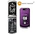 Verizon (CDMA) - Motorola MOTO W755 CDMA 3G Camera Cell Phone - Purple & Black