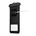 Waterproof Pouch, iThrough Ultra Universal Waterproof Phone Case with Touch Responsive Transparent Screen Protector for iPhone 6/6 Plus/5/5s/5c/4/4s/Samsung Galaxy S3/S4/S5/Note 2/3/4 (Black-)