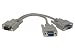 SF Cable, 8" HD15 VGA Male to 2 Female Splitter Cable primary