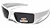 Men POLARIZED Limited Edition Dark Shades Motorcycle Sunglasses (White)
