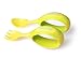 Kidsme My Turn Spoon and Fork Trainer Lime, Green