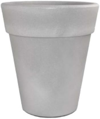 Chapelu Gallia CLSBM35CGB Flower Pot Polyethylene 32 cm Cement Grey