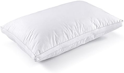Soft Sleeping Pillow for Side Stomach Back Sleepers Relief Neck Pain, Antibacterial &amp; Anti-mite Feather Fabric Pillows Used for Home Hotle, Whole Machine Wash Queen Size